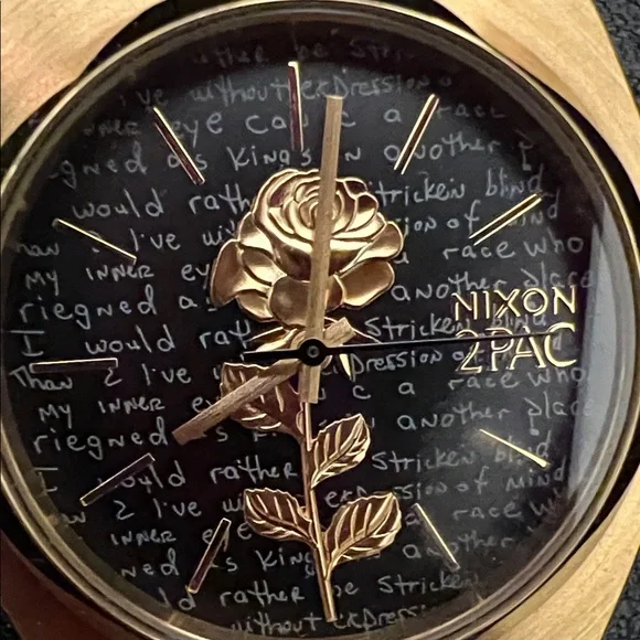 RARE NIXON X 2PAC Limited Edition Time Teller - Picture 3 of 3